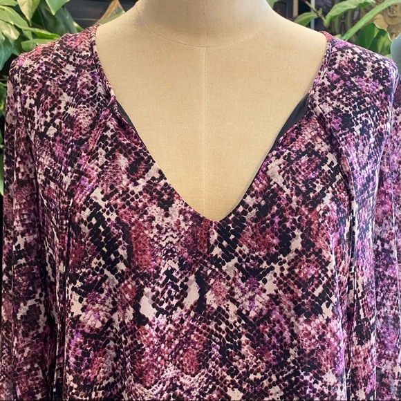 Show Me Your MuMu Purple Python Tunic - Picture 12 of 14